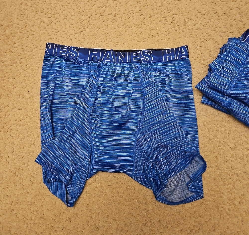 7 Pairs Of Hanes X Temp 4 Way Stretch Boxer Briefs | Comfortable & Breathable - Picture 3 of 4